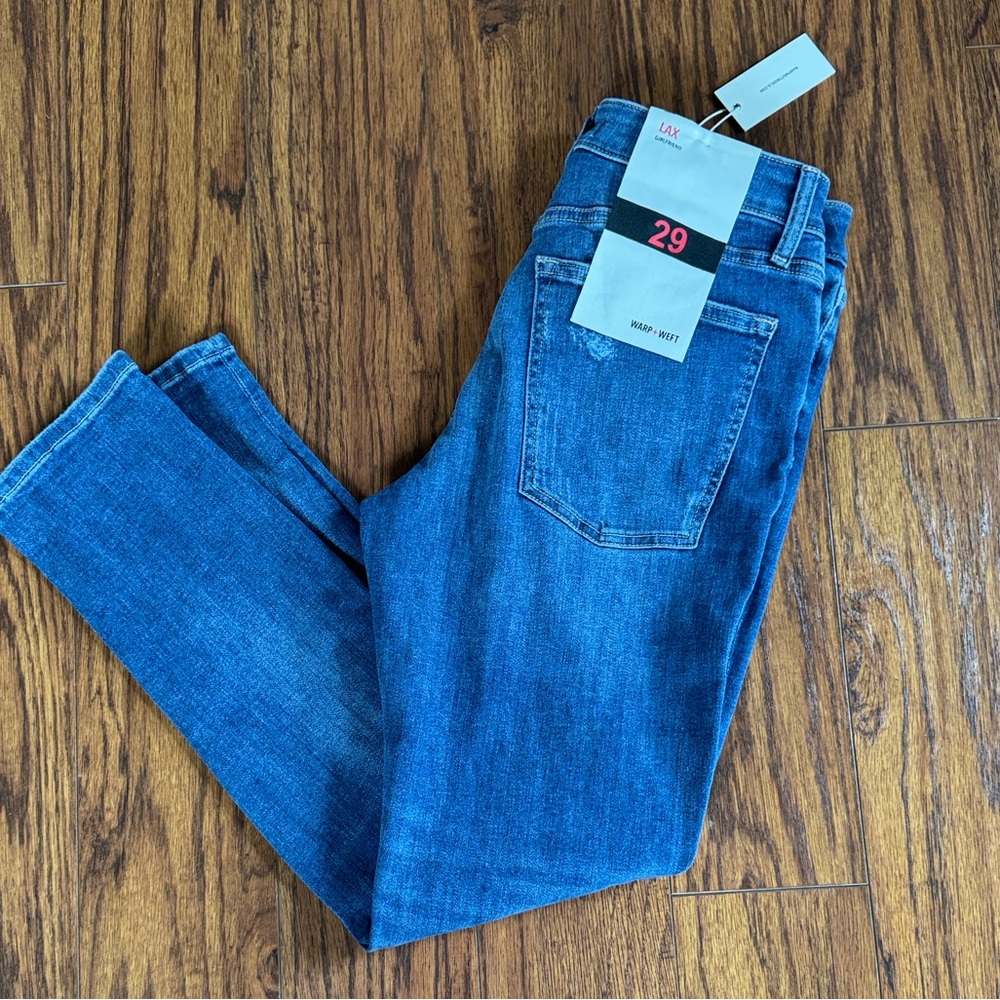 Warp + Weft LAX Girlfriend Jean. NWT - Picture 7 of 8